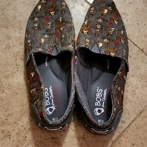 Bobs slip-on shoes, cats and dogs